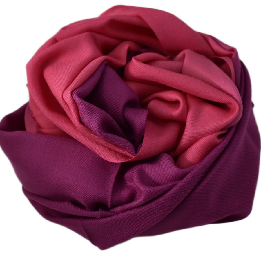 Esarfa Sal Casmir si Matase Naturala - Ombre 2 nuante -> Cod: CASMIRSILK16