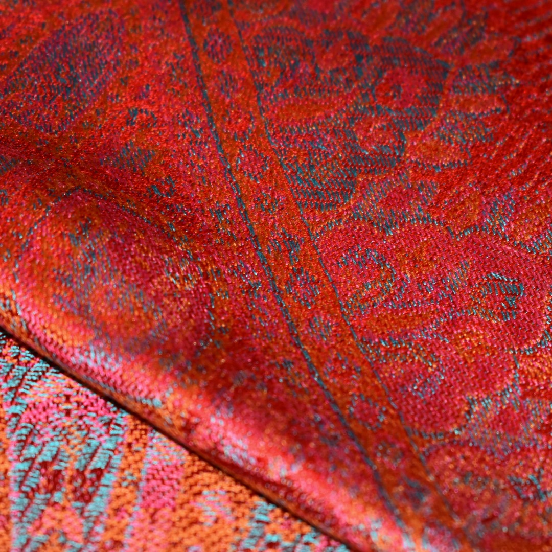Sal Premium Jamawar din 100% Matase Naturala - Elegant si rafinat . Cod: NewJamawar9