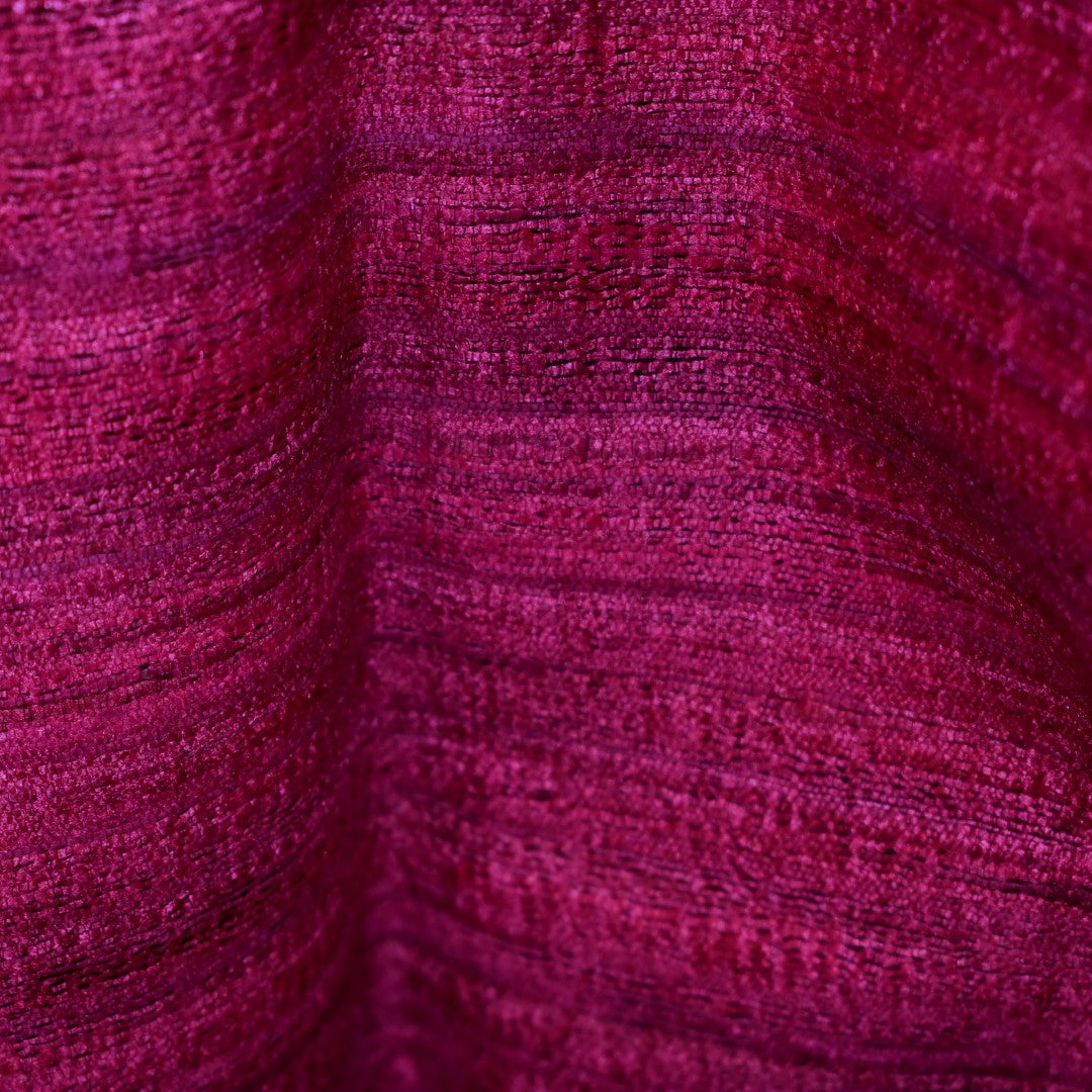 Sal tesut manual din 100% Matase Naturala Organica - Ghicha Tassar/Tussar Silk - Lilac Magenta ->RGhicha10 (...)