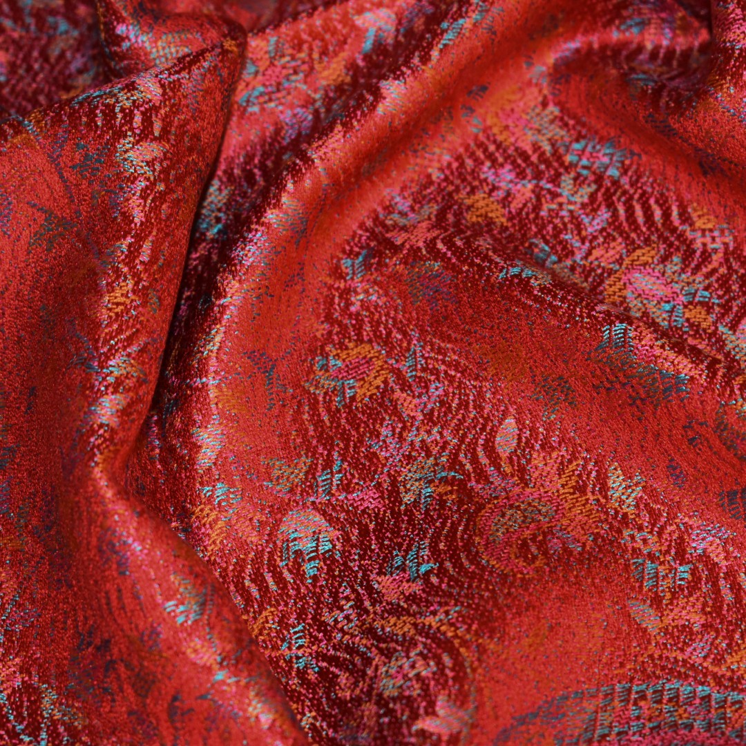 Sal Premium Jamawar din 100% Matase Naturala - Elegant si rafinat . Cod: NewJamawar9