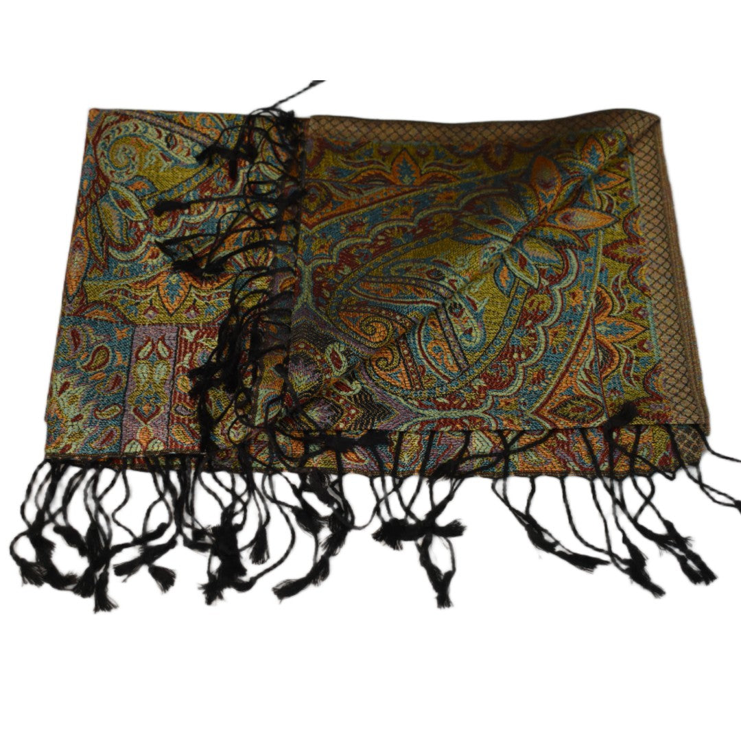 SAL Premium Jamawar din 100% Matase Naturala - Heritage -> Cod: PureSilkJamawar3