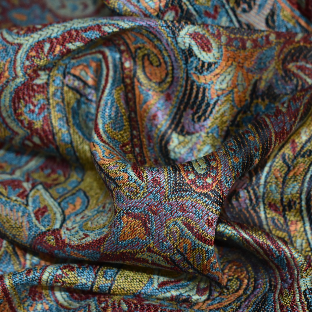 SAL Premium Jamawar din 100% Matase Naturala - Heritage -> Cod: PureSilkJamawar3
