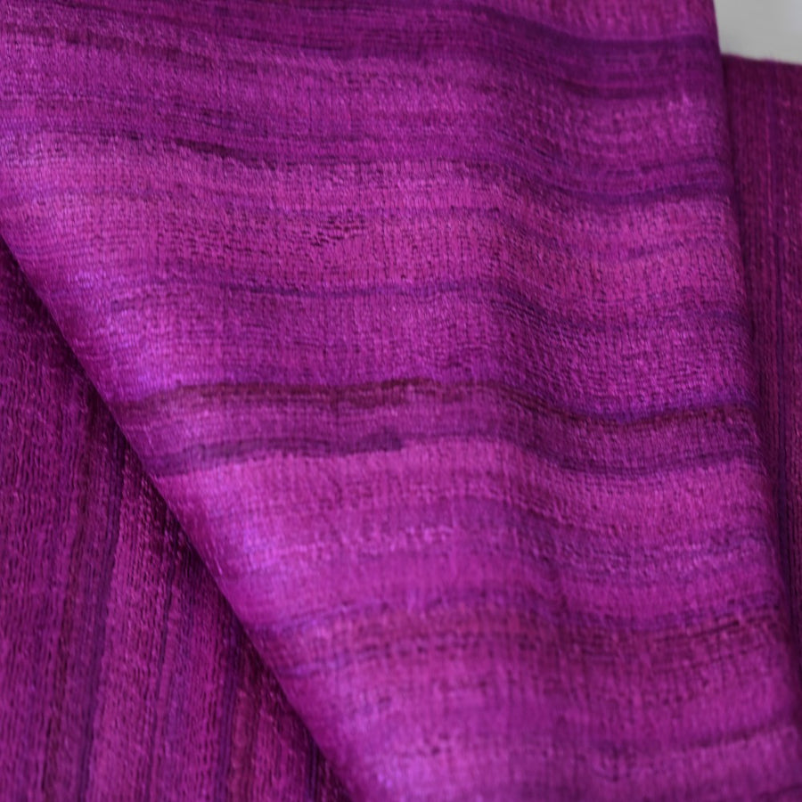 Sal tesut manual din 100% Matase Naturala Organica - Ghicha Tassar/Tussar Silk - Viva Magenta -> Cod:RGhicha(..)