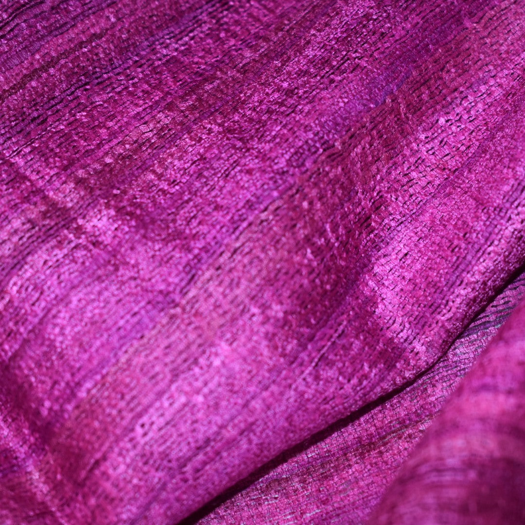 Sal tesut manual din 100% Matase Naturala Organica - Ghicha Tassar/Tussar Silk - Viva Magenta -> Cod:RGhicha(..)