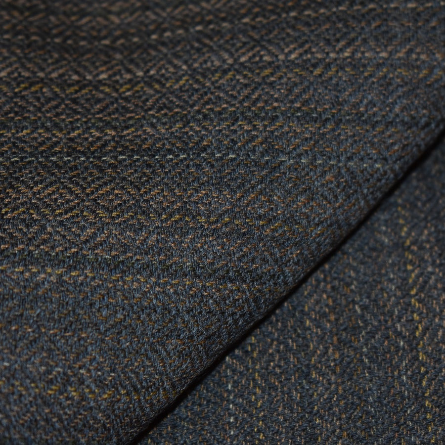 Sal Unisex confectionat din 100% Lana ( Yak & Merino ) ->Steel Gray/Capucino Hazelnut- Cod: YAKMAR11