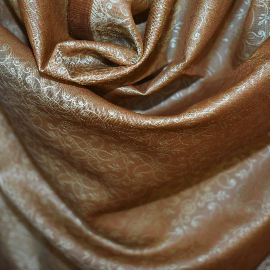 Esarfa-Sal din Matase Naturala si Fibre de Bananier -> Cod: SilkBanana47