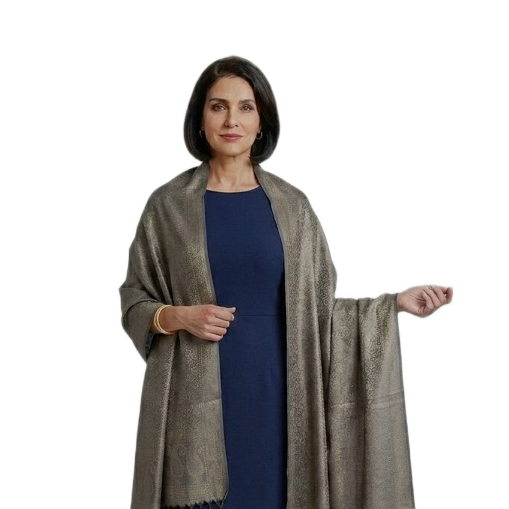 Eșarfă Premium din Mătase Naturală – Tesută Manual-> Cod: VAR29