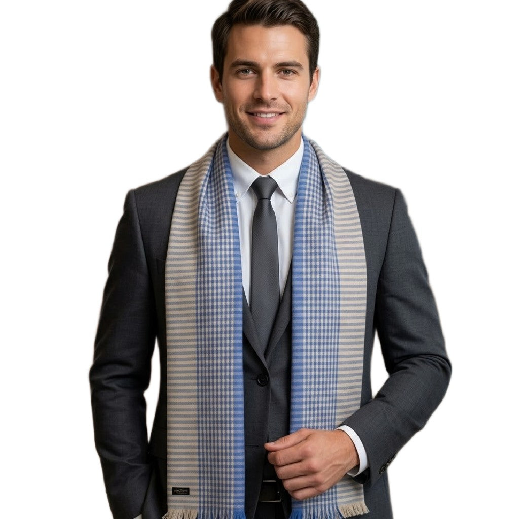 Fulare si Esarfe din Lana Naturala – Unisex Premium-> Cod: FularLana8