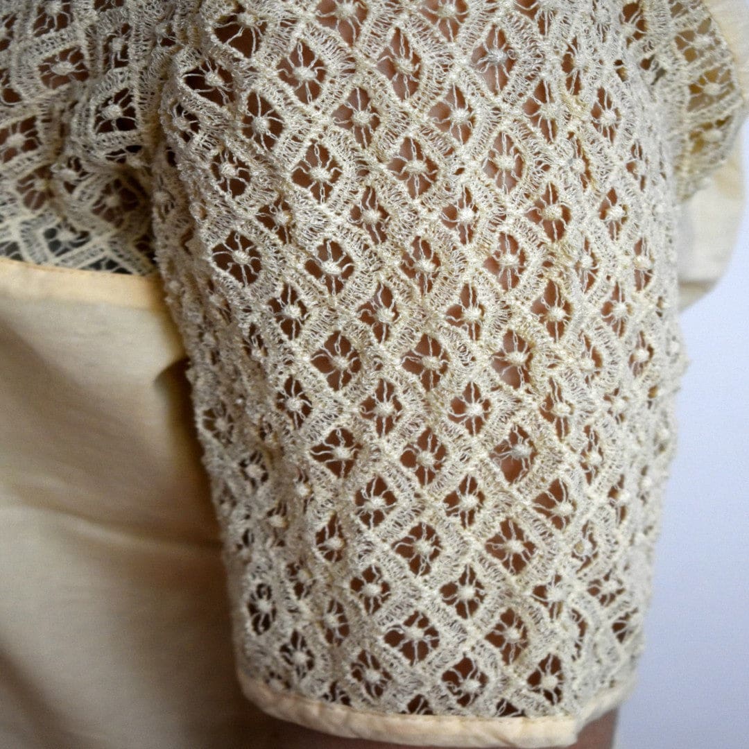 Bluza cu dantela din Bumbac - Vintage Lace - Bluze