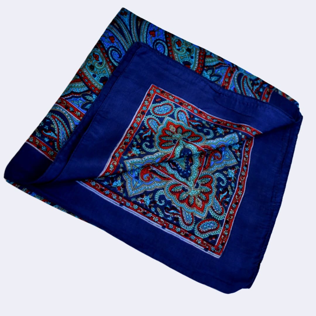 Esarfa Batic din 100% Matase Naturala (Heavy Silk - Matase Naturala Habotai) > Cod: M37 - Batic din Matase Naturala