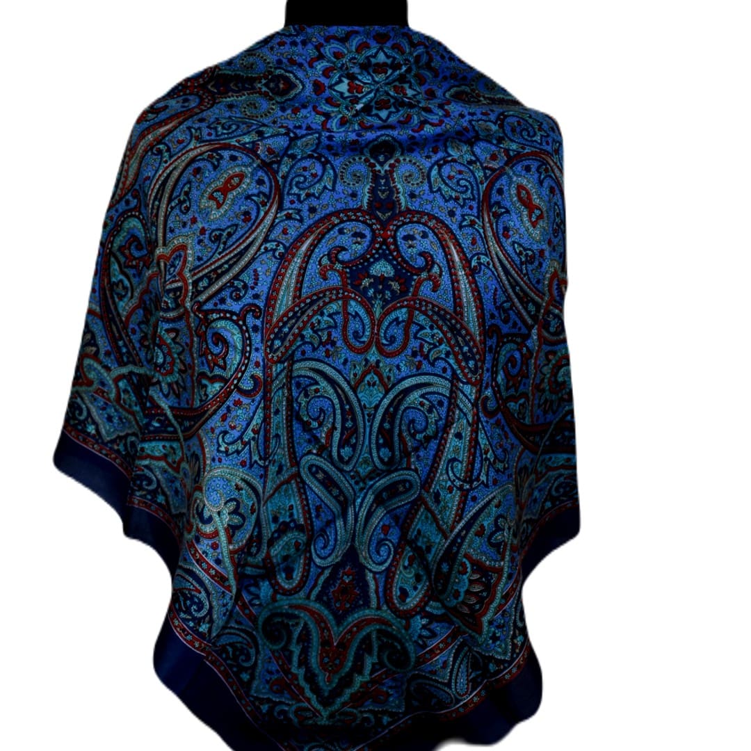 Esarfa Batic din 100% Matase Naturala (Heavy Silk - Matase Naturala Habotai) > Cod: M37 - Batic din Matase Naturala
