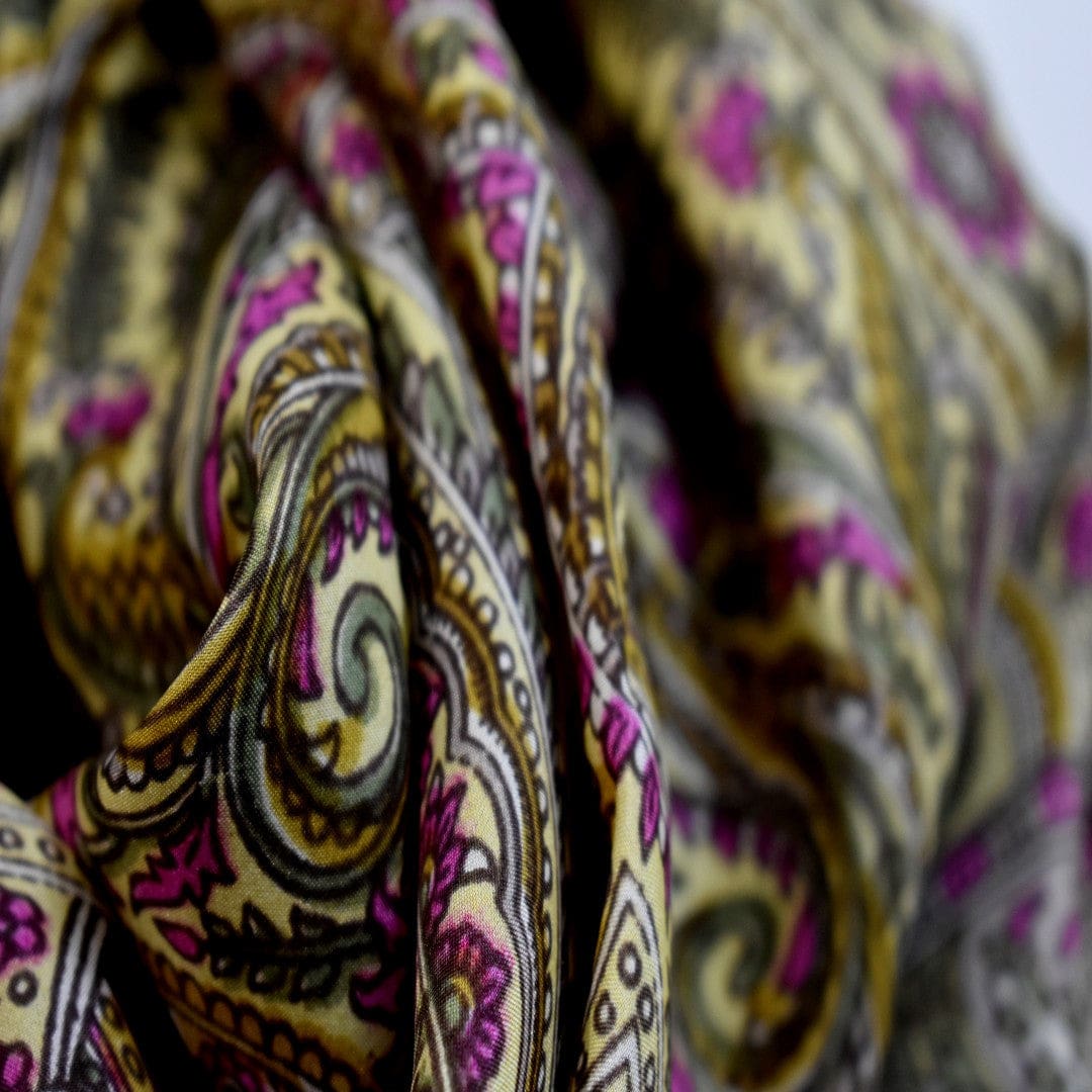 Esarfa Batic din 100% Matase Naturala (Heavy Silk - Matase Naturala Habotai) > Cod: M41 - Batic din Matase Naturala