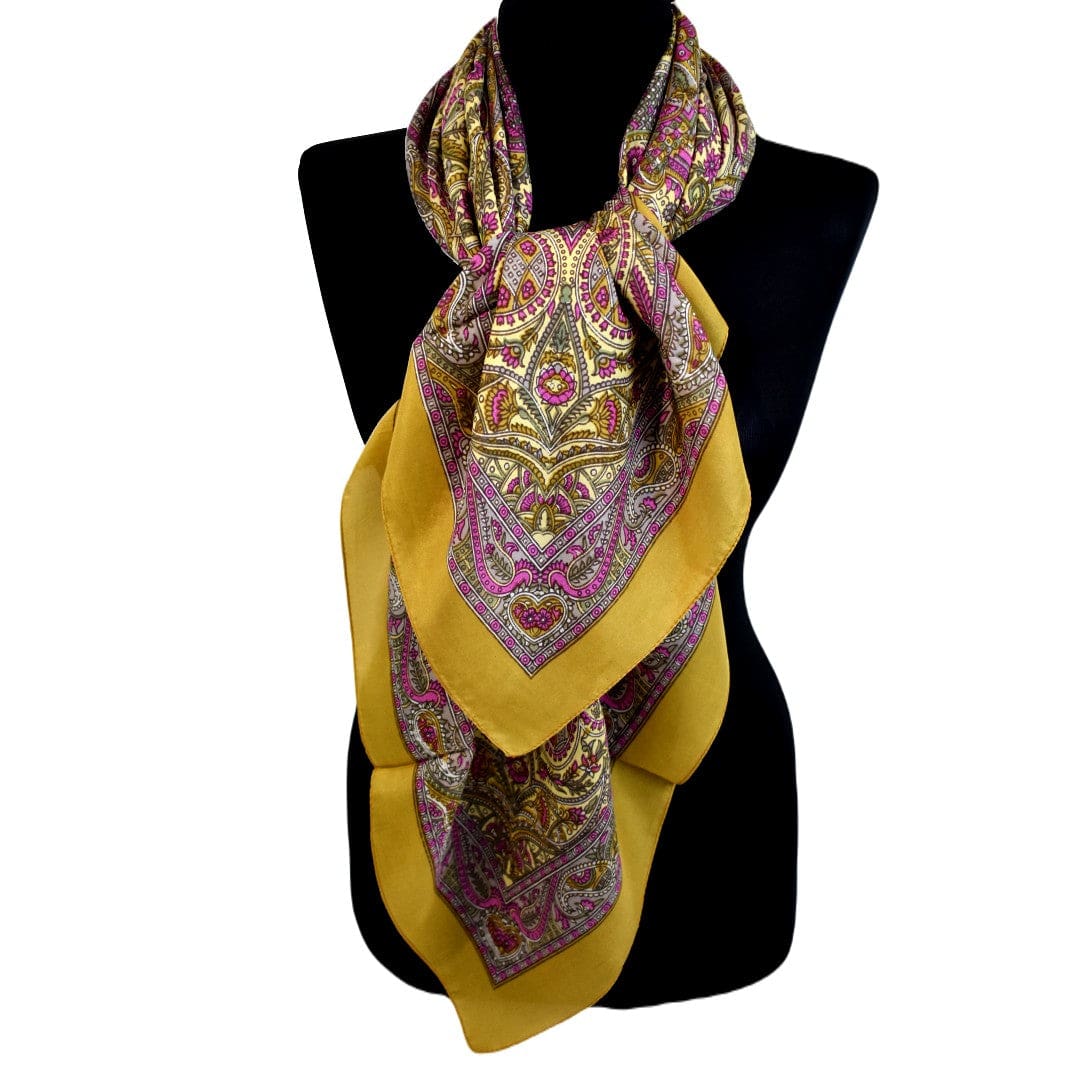 Esarfa Batic din 100% Matase Naturala (Heavy Silk - Matase Naturala Habotai) > Cod: M41 - Batic din Matase Naturala