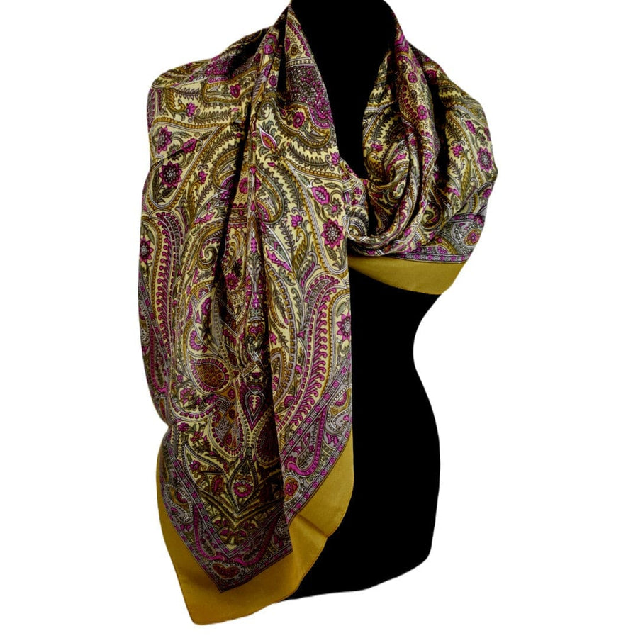 Esarfa Batic din 100% Matase Naturala (Heavy Silk - Matase Naturala Habotai) > Cod: M41 - Batic din Matase Naturala