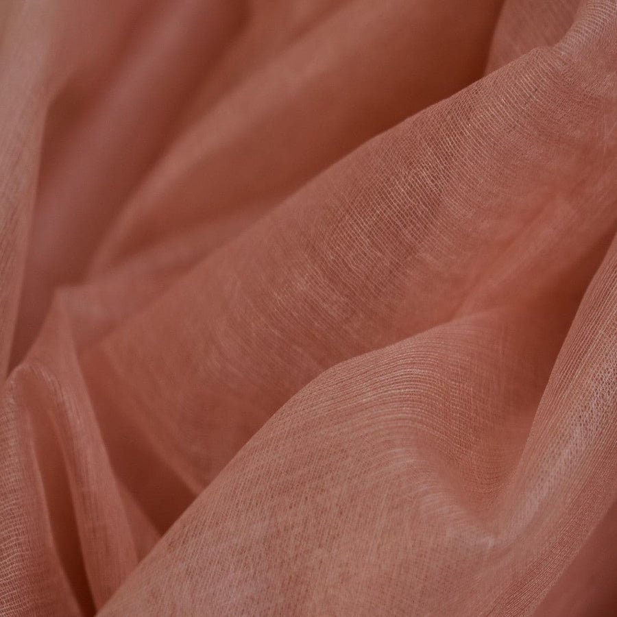 Esarfa din Matase Naturala Mulberry Silk - Coral (Cod: Mulberry 4) - esarfa matase naturala mulberry silk