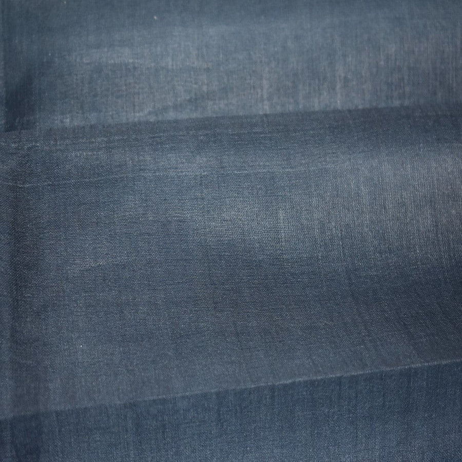 Esarfa din Matase Naturala Mulberry Silk - Indigo Blue (Cod: Mulberry 9) - esarfa matase naturala mulberry silk