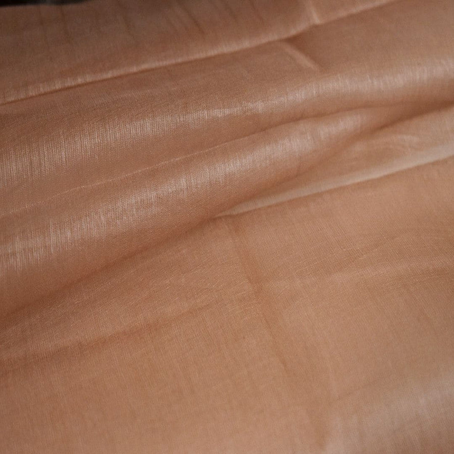 Esarfa din Matase Naturala Mulberry Silk - Nude Capucino (Cod: Mulberry 1) - esarfa matase naturala mulberry silk