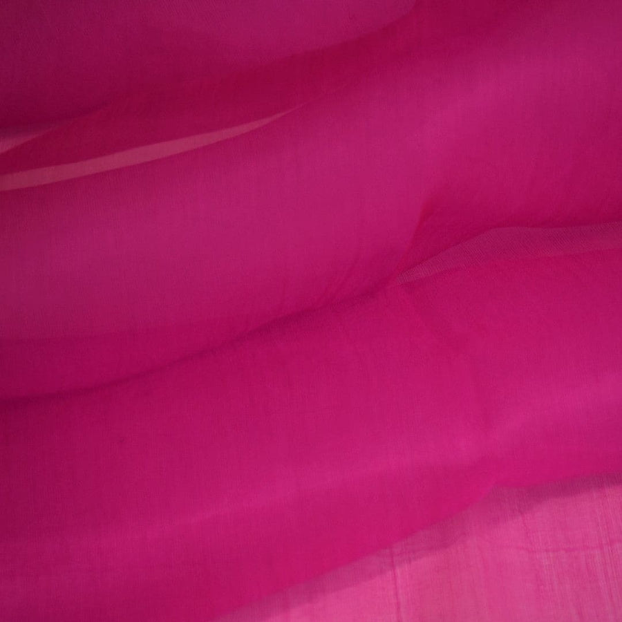 Esarfa din Matase Naturala Mulberry Silk - Pink Magenta (Cod: Mulberry 3) - esarfa matase naturala mulberry silk