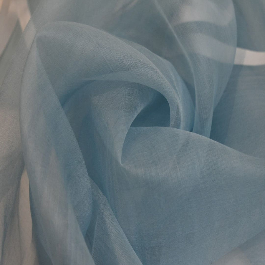 Esarfa din Matase Naturala Mulberry Silk - Sky Blue (Cod: Mulberry 6) - esarfa matase naturala mulberry silk