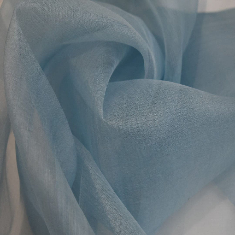 Esarfa din Matase Naturala Mulberry Silk - Sky Blue (Cod: Mulberry 6) - esarfa matase naturala mulberry silk