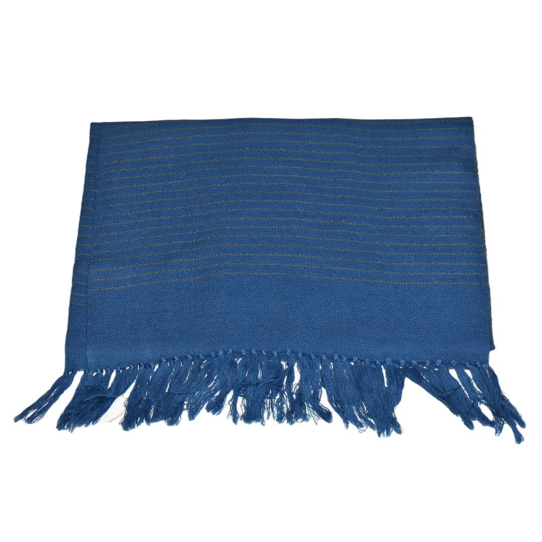 Esarfa-Fular Unisex din Lana de Yak & Merino - Albastru/Verde -> Cod: Yaknov3 - Esarfa Fular din lana de Yak & Merino