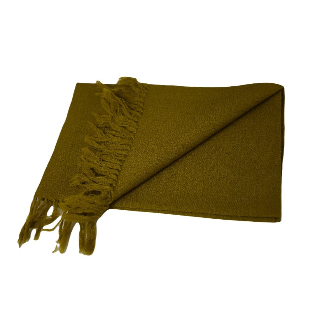 Esarfa - Fular Unisex din Lana de Yak & Merino - Army Green - > Cod: NEWYAK2 Esarfa Fular