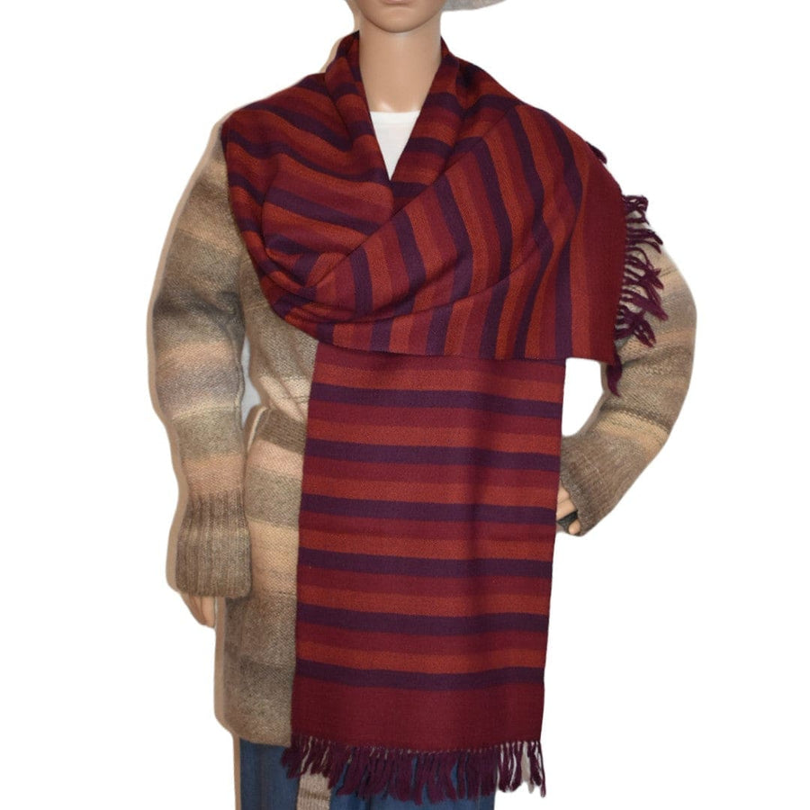 Esarfa-Fular Unisex din Lana de Yak & Merino --> Cod: Yaknov7 - Esarfa Fular din lana de Yak & Merino