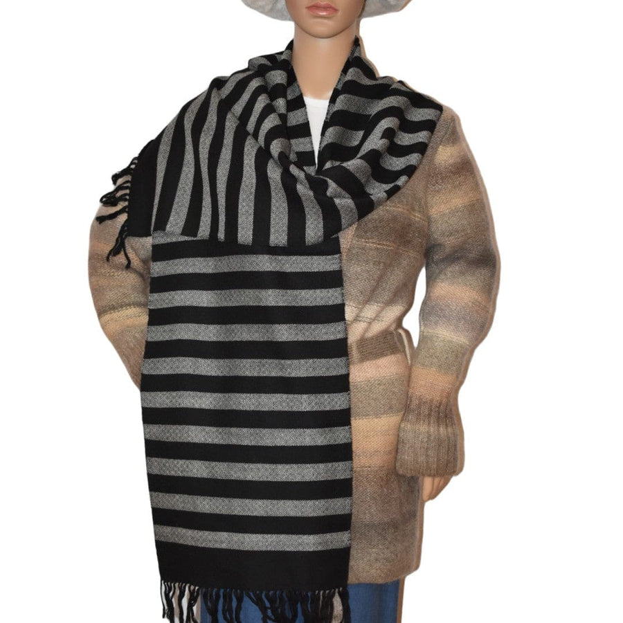 Esarfa-Fular Unisex din Lana de Yak & Merino --> Cod: Yaknov9 - Esarfa Fular din lana de Yak & Merino