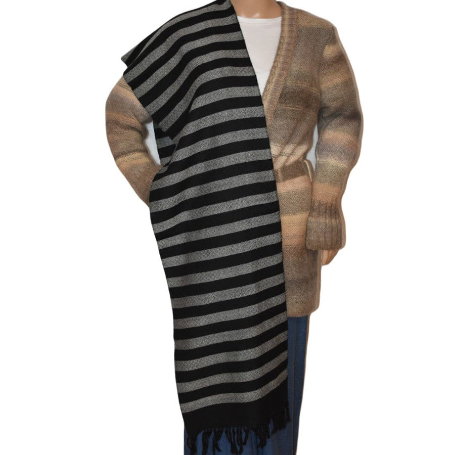 Esarfa-Fular Unisex din Lana de Yak & Merino --> Cod: Yaknov9 - Esarfa Fular din lana de Yak & Merino