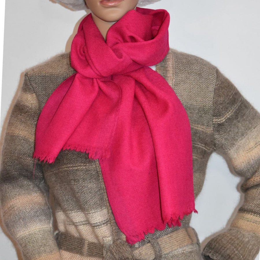 Esarfa-Fular Unisex din Lana de Yak & Merino - Magenta -> Cod: Yaknov1 - Esarfa Fular din lana de Yak & Merino