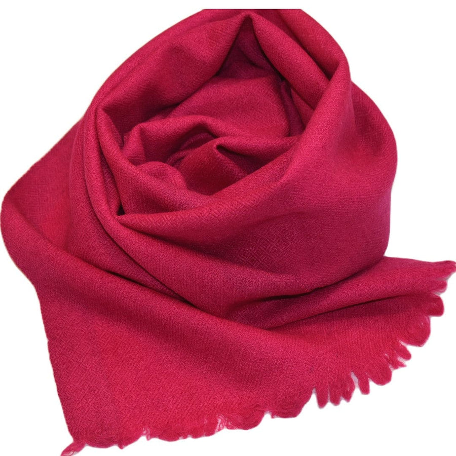 Esarfa-Fular Unisex din Lana de Yak & Merino - Magenta -> Cod: Yaknov1 - Esarfa Fular din lana de Yak & Merino
