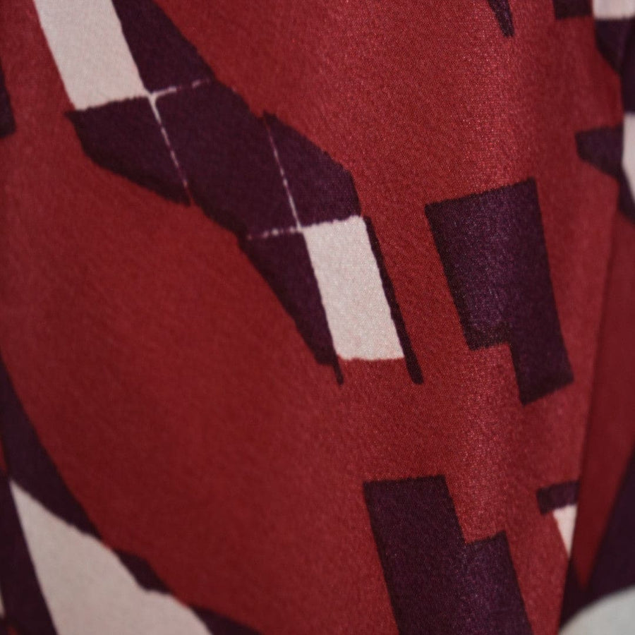 Esarfa Mare din 100% Matase Naturala (Crepe Silk) ->M12 - Batic din Matase Naturala