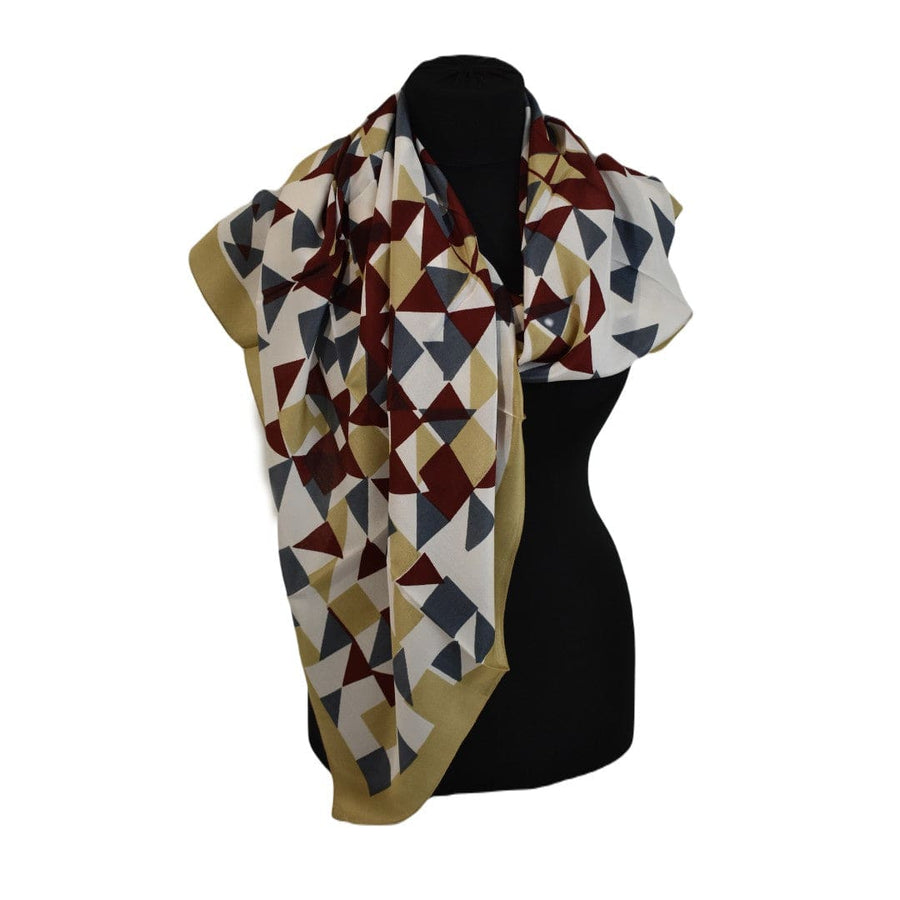 Esarfa Mare din 100% Matase Naturala (Crepe Silk) ->M22 - Esarfa Matase Premium