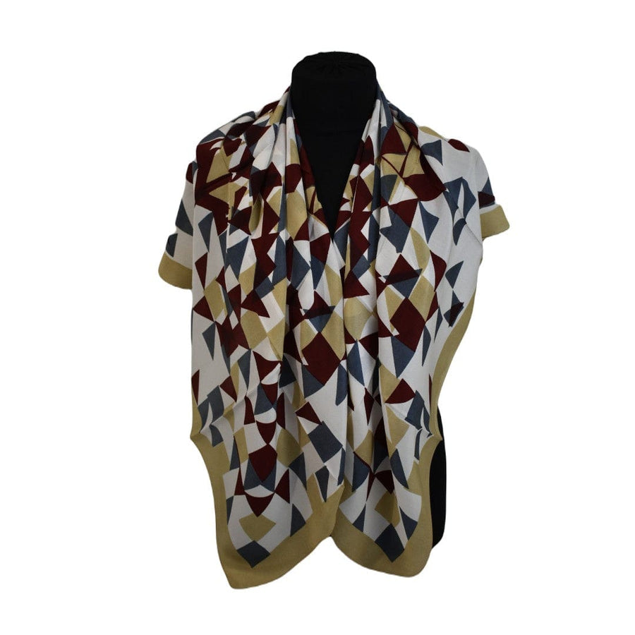 Esarfa Mare din 100% Matase Naturala (Crepe Silk) ->M22 - Esarfa Matase Premium