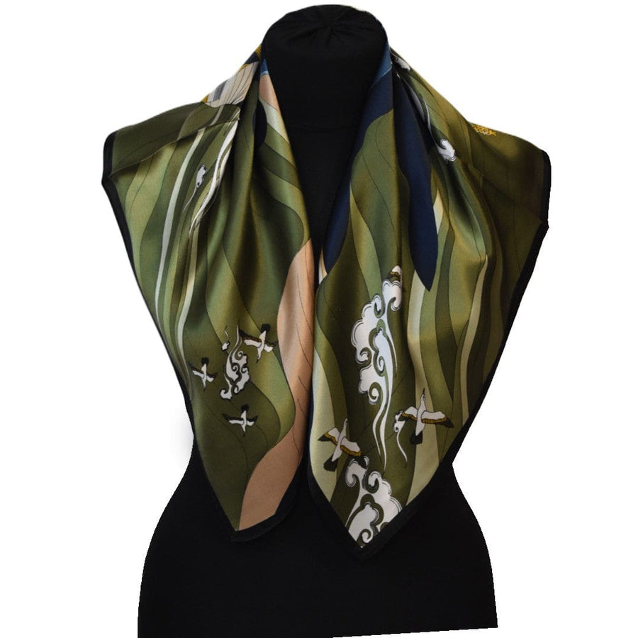 Esarfa Premium din Matase Naturala 100% - > Cod: Charmeuse19 - esarfa matase naturala charmeuse