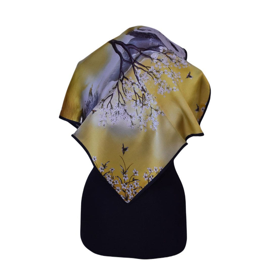 Esarfa Premium din Matase Naturala 100% - > Cod: Charmeuse5 - esarfa matase naturala charmeuse