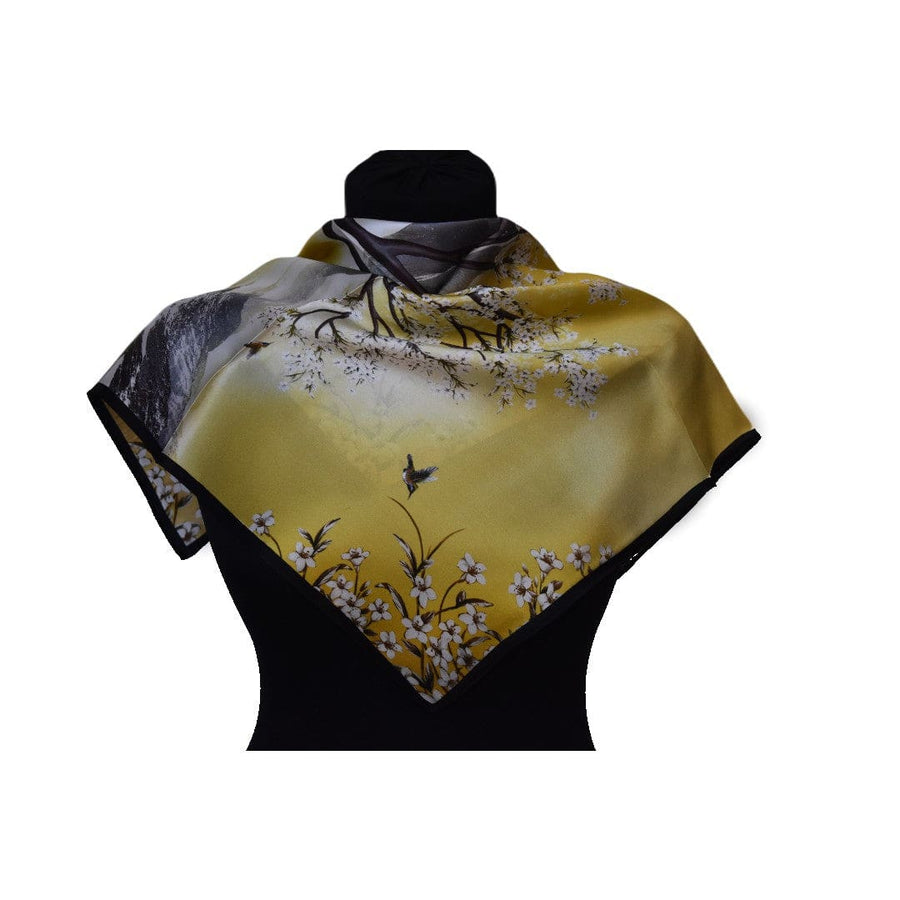 Esarfa Premium din Matase Naturala 100% - > Cod: Charmeuse5 - esarfa matase naturala charmeuse