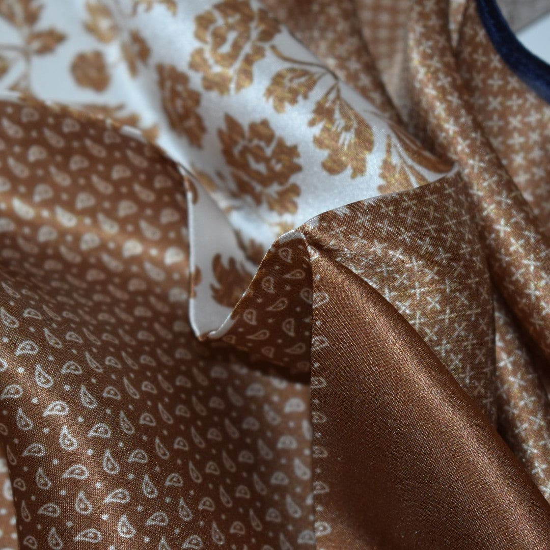 Esarfa Premium din Matase Naturala 100% - > Cod: Charmeuse6 - esarfa matase naturala charmeuse