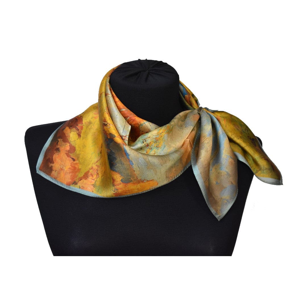 Esarfa Premium din Matase Naturala 100% - > Cod: Charmeuse7 - esarfa matase naturala charmeuse