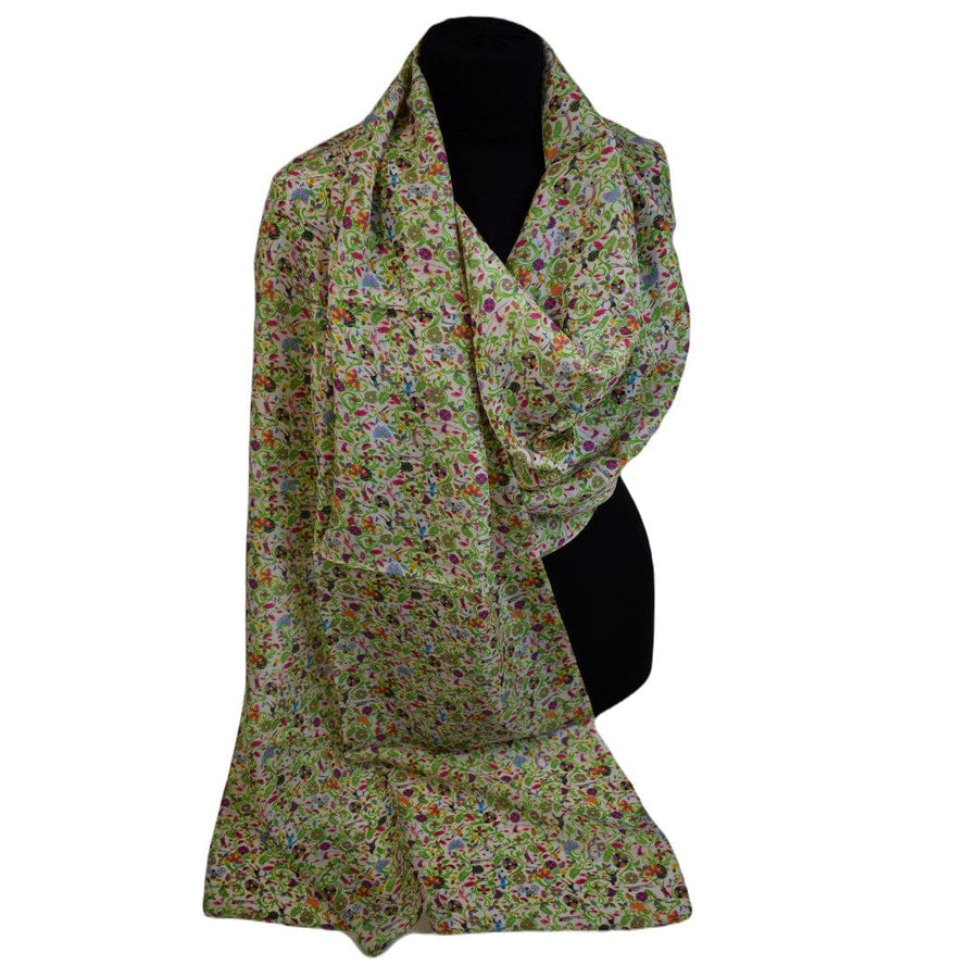 Esarfa-Sal din 100% Matase Naturala (Heavy Silk - Matase Naturala Habotai) > Cod: M14 - Esarfa Batic din Matase Naturala
