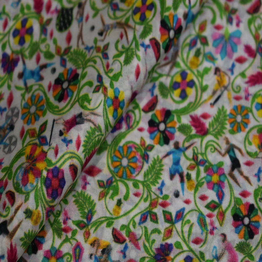 Esarfa-Sal din 100% Matase Naturala (Heavy Silk - Matase Naturala Habotai) > Cod: M14 - Esarfa Batic din Matase Naturala