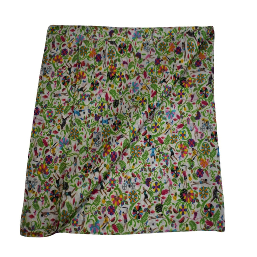 Esarfa-Sal din 100% Matase Naturala (Heavy Silk - Matase Naturala Habotai) > Cod: M14 - Esarfa Batic din Matase Naturala