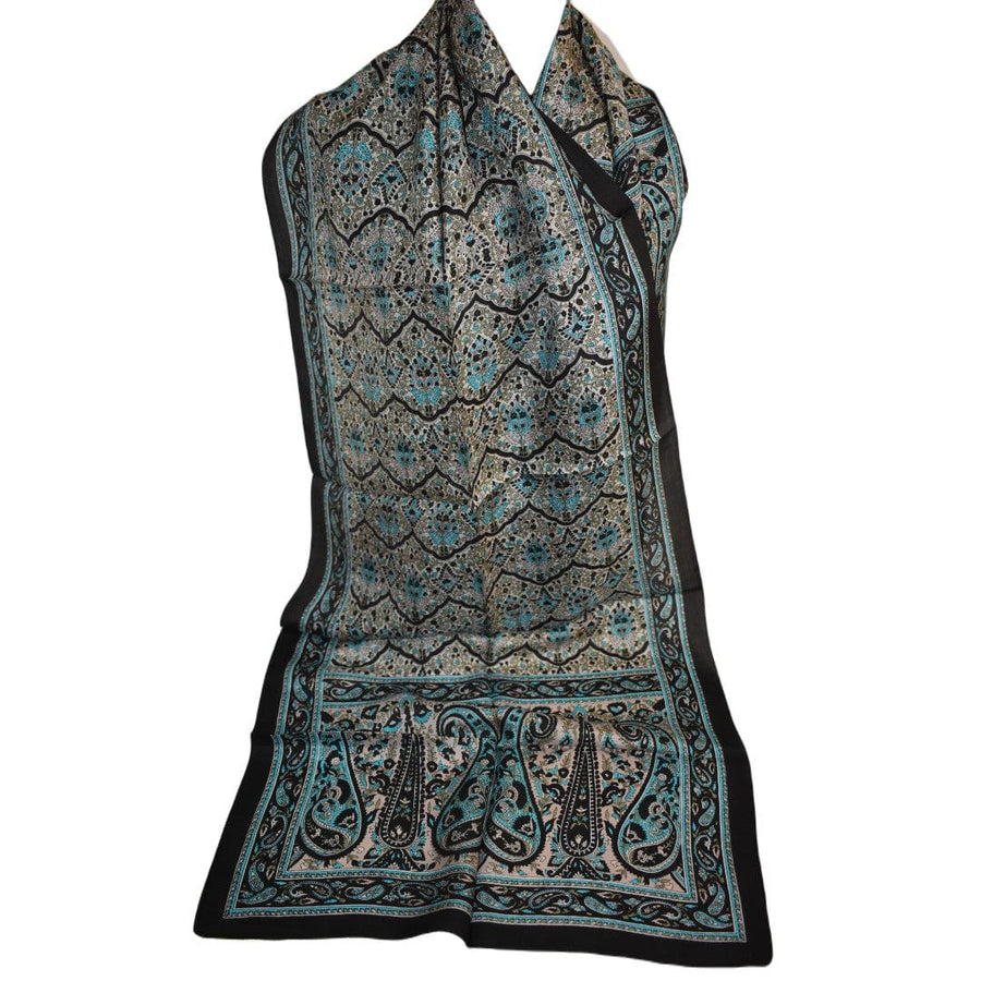 Esarfa-Sal din 100% Matase Naturala (Heavy Silk - Matase Naturala Habotai) > Cod: M25 - esarfa matase naturala