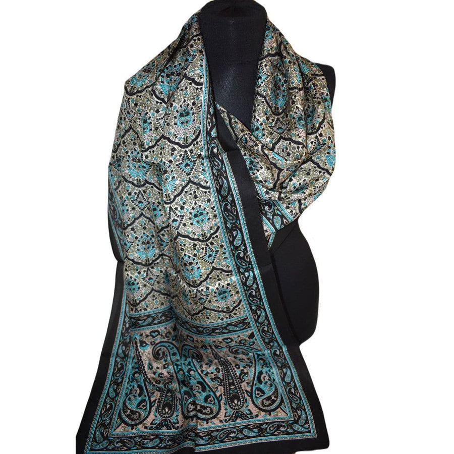 Esarfa-Sal din 100% Matase Naturala (Heavy Silk - Matase Naturala Habotai) > Cod: M25 - esarfa matase naturala