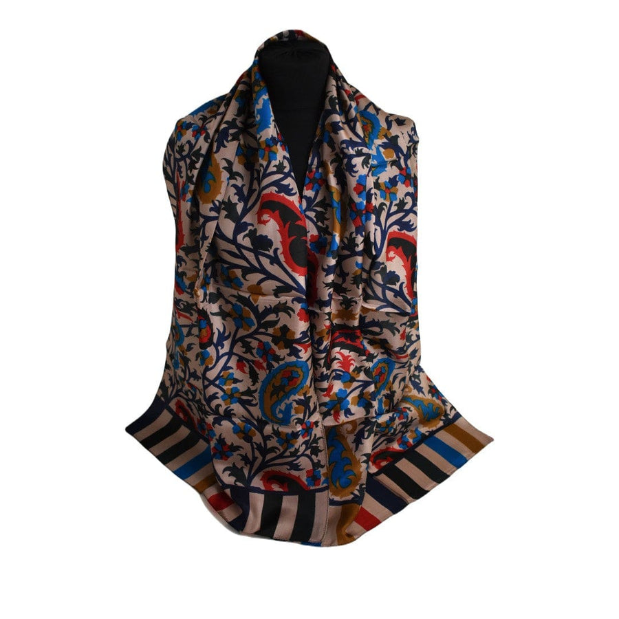 Esarfa-Sal din 100% Matase Naturala (Heavy Silk - Matase Naturala Habotai) > Cod: M27 - esarfa matase naturala