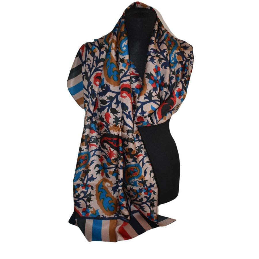 Esarfa-Sal din 100% Matase Naturala (Heavy Silk - Matase Naturala Habotai) > Cod: M27 - esarfa matase naturala