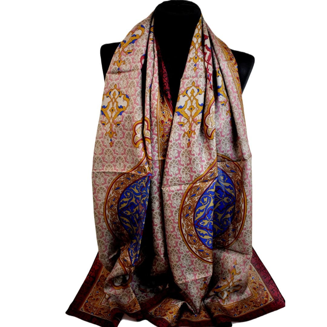 Esarfa-Sal din 100% Matase Naturala (Heavy Silk - Matase Naturala Habotai) > Cod: M39 - Esarfa Matase Premium