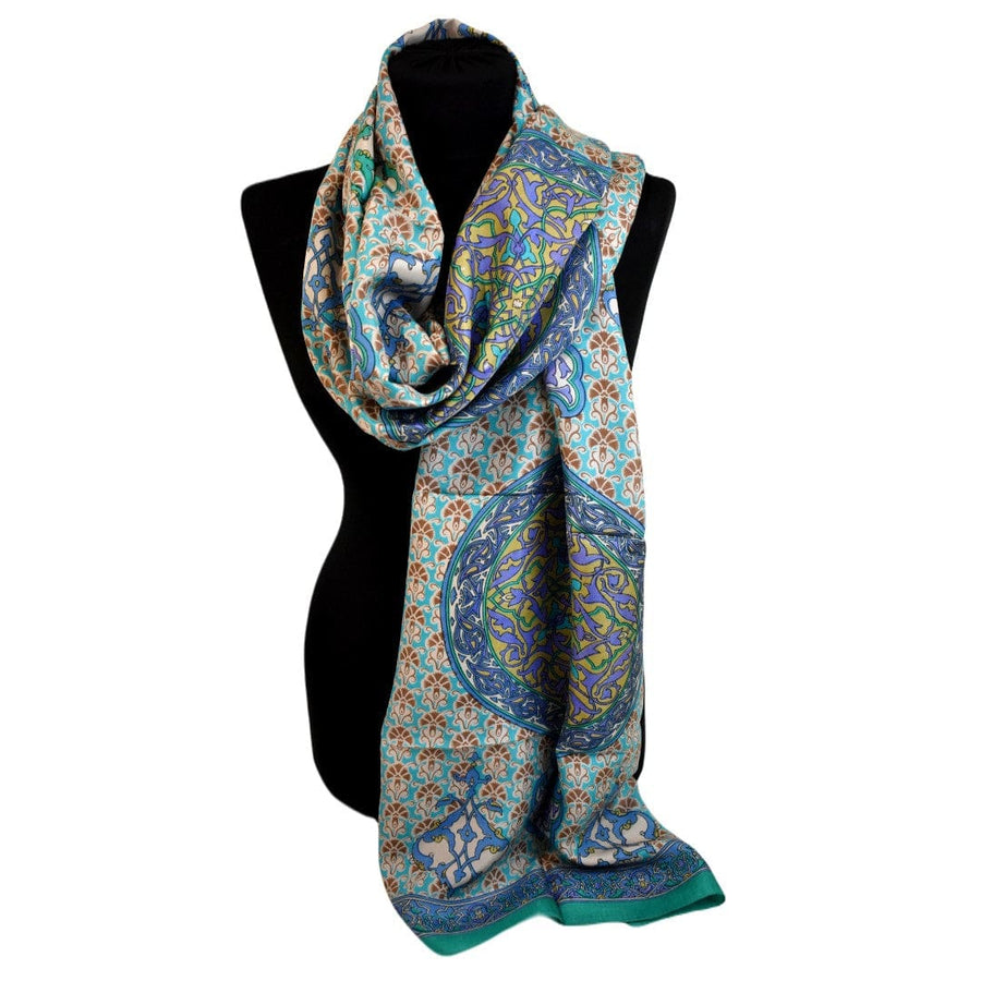 Esarfa-Sal din 100% Matase Naturala (Heavy Silk - Matase Naturala Habotai) ->Cod: M47 - esarfa sal din matase naturala