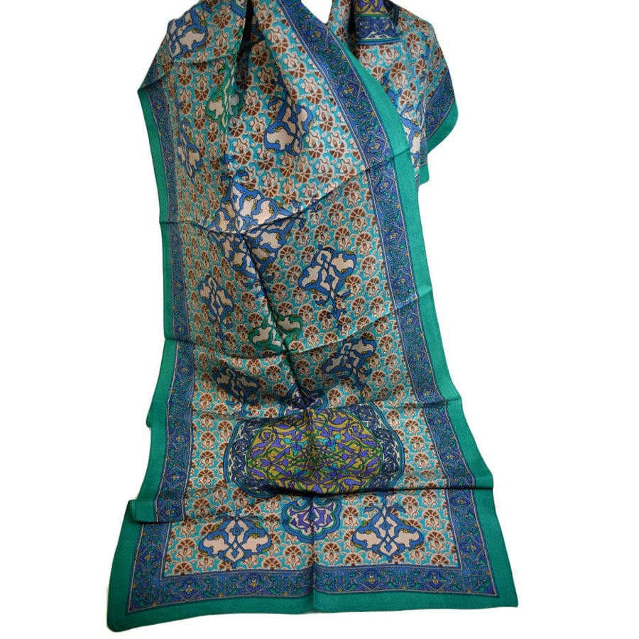 Esarfa-Sal din 100% Matase Naturala (Heavy Silk - Matase Naturala Habotai) ->Cod: M47 - esarfa sal din matase naturala