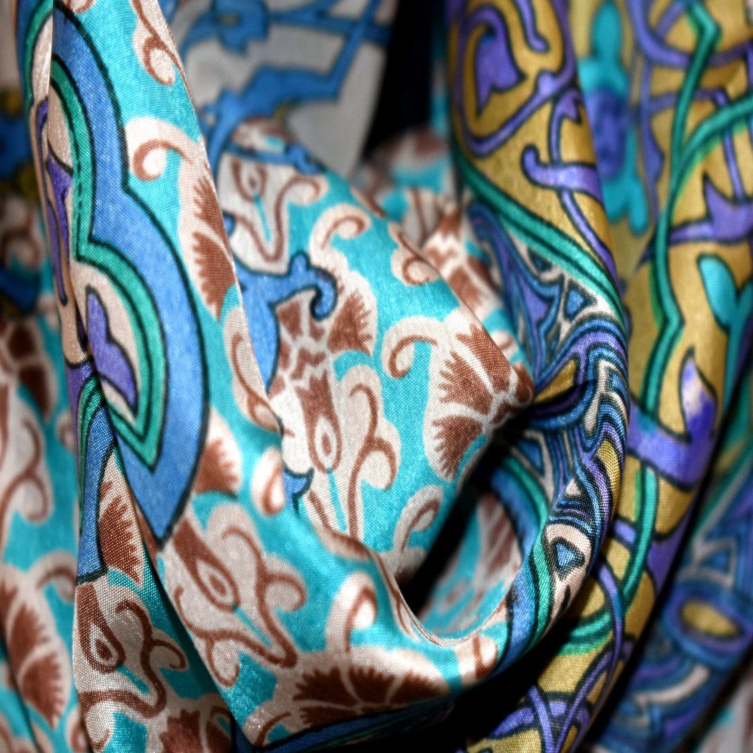 Esarfa-Sal din 100% Matase Naturala (Heavy Silk - Matase Naturala Habotai) ->Cod: M47 - esarfa sal din matase naturala